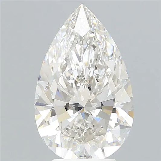 4.51ct Pear Lab Grown Diamond (Colour G, Clarity VVS2, IGI Certified)