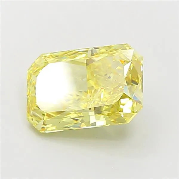 4.51ct Radiant Lab Grown Diamond (Colour Fancy Vivid Yellow, Clarity VS2, IGI Certified)
