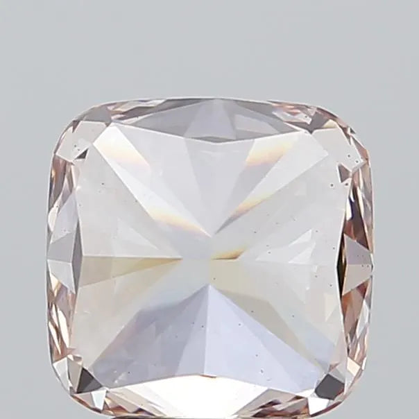 4.52ct Cushion modified Lab Grown Diamond (Colour Fancy Intense Brownish Pink, Clarity VS1, IGI Certified)