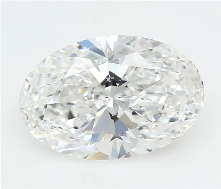 4.52ct Oval Lab Grown Diamond (Colour E, Clarity VVS2, IGI Certified)