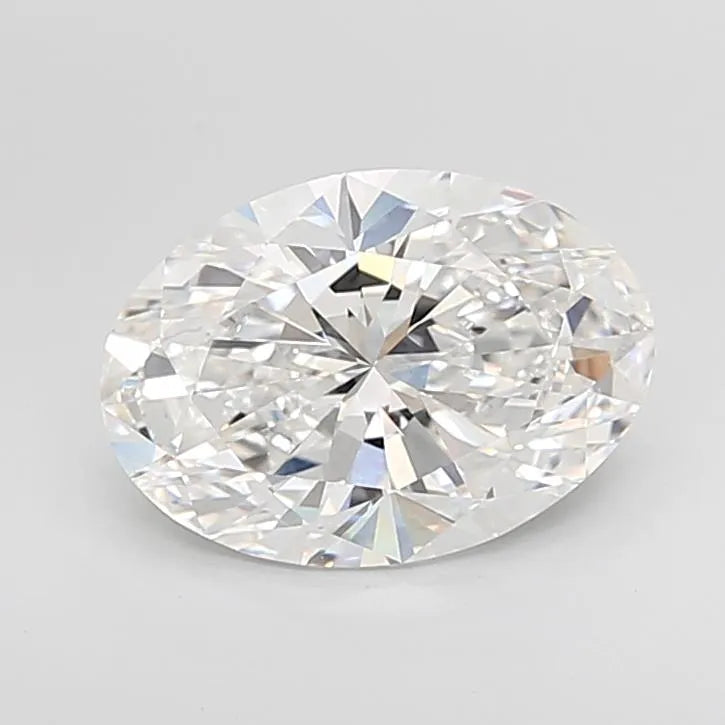 4.52ct Oval Lab Grown Diamond (Colour E, Clarity VVS2, IGI Certified)