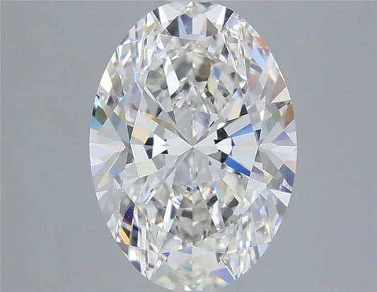 4.52ct Oval Lab Grown Diamond (Colour F, Clarity VVS2, IGI Certified)