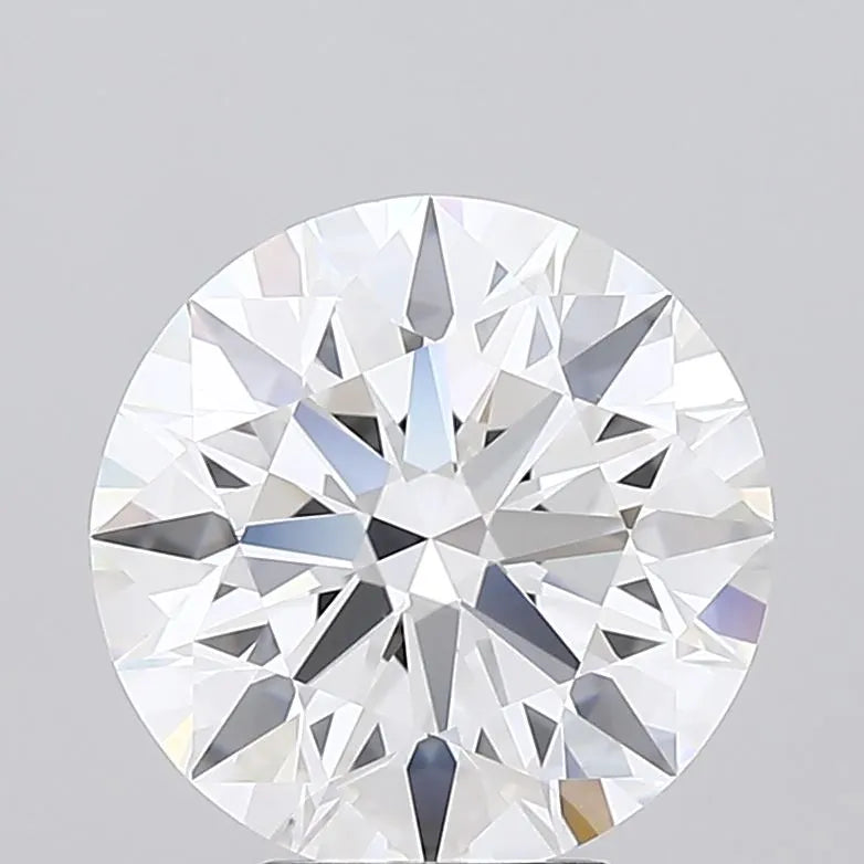 4.52ct Round Lab Grown Diamond (Colour D, Clarity IF, Cut ID, IGI Certified)