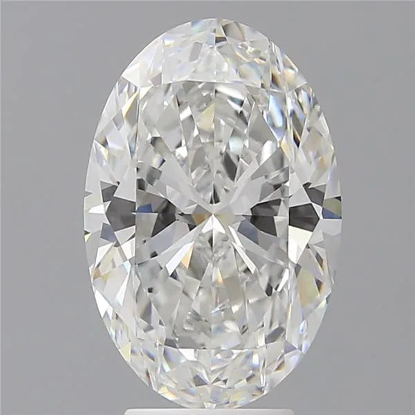 4.53ct Oval Lab Grown Diamond (Colour E, Clarity VVS2, IGI Certified)