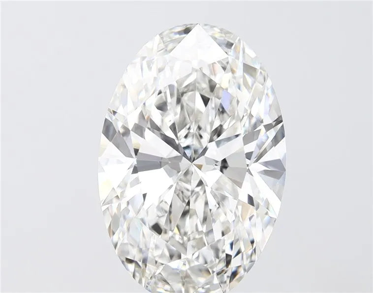 4.53ct Oval Lab Grown Diamond (Colour G, Clarity VVS2, IGI Certified)