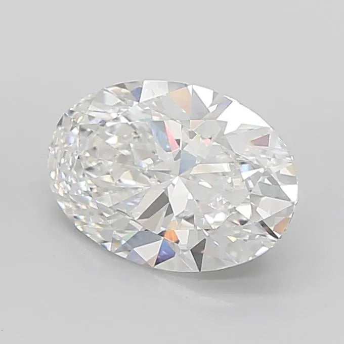 4.54ct Oval Lab Grown Diamond (Colour E, Clarity VVS2, IGI Certified)