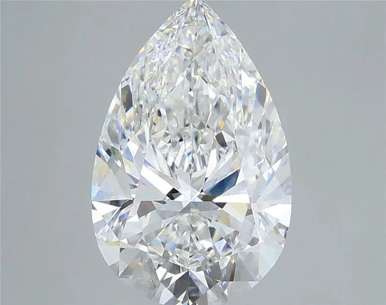 4.54ct Pear Lab Grown Diamond (Colour E, Clarity VS2, IGI Certified)