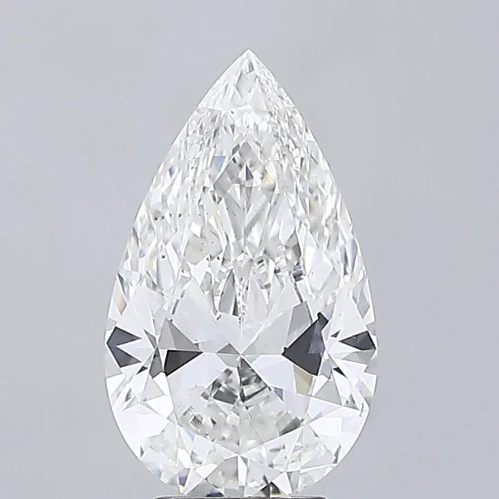 4.54ct Pear Lab Grown Diamond (Colour F, Clarity VS2, IGI Certified)