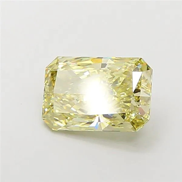 4.54ct Radiant Lab Grown Diamond (Colour Fancy Yellow, Clarity VS1, IGI Certified)
