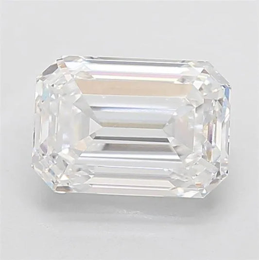 4.55ct Emerald Lab Grown Diamond (Colour E, Clarity VVS1, IGI Certified)