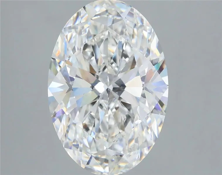 4.55ct Oval Lab Grown Diamond (Colour E, Clarity VS1, IGI Certified)