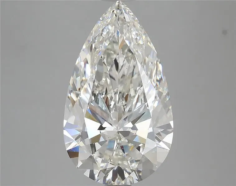 4.55ct Pear Lab Grown Diamond (Colour G, Clarity VS2, IGI Certified)