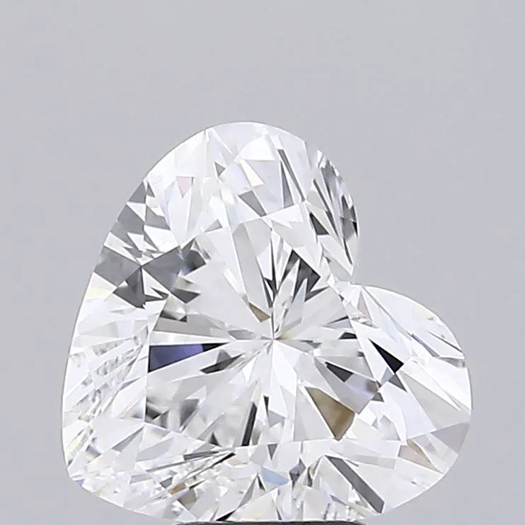 4.56ct Heart Lab Grown Diamond (Colour E, Clarity VVS1, IGI Certified)