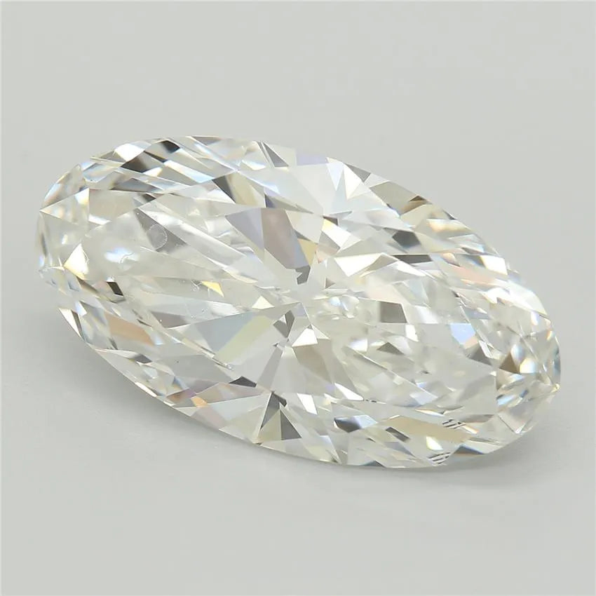 4.56ct Oval Lab Grown Diamond (Colour E, Clarity VS1, IGI Certified)