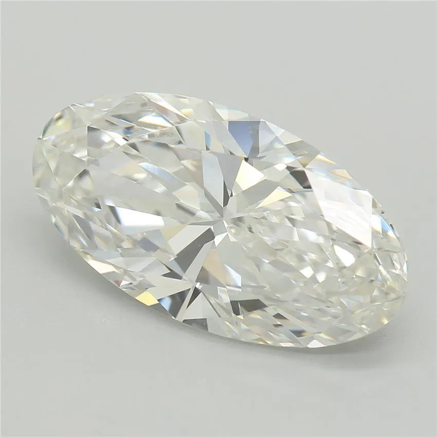 4.56ct Oval Lab Grown Diamond (Colour F, Clarity VVS2, IGI Certified)
