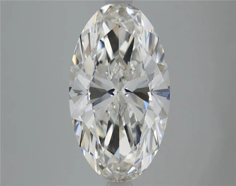 4.56ct Oval Lab Grown Diamond (Colour G, Clarity VS1, IGI Certified)