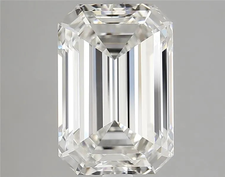 4.57ct Emerald Lab Grown Diamond (Colour F, Clarity VVS2, IGI Certified)