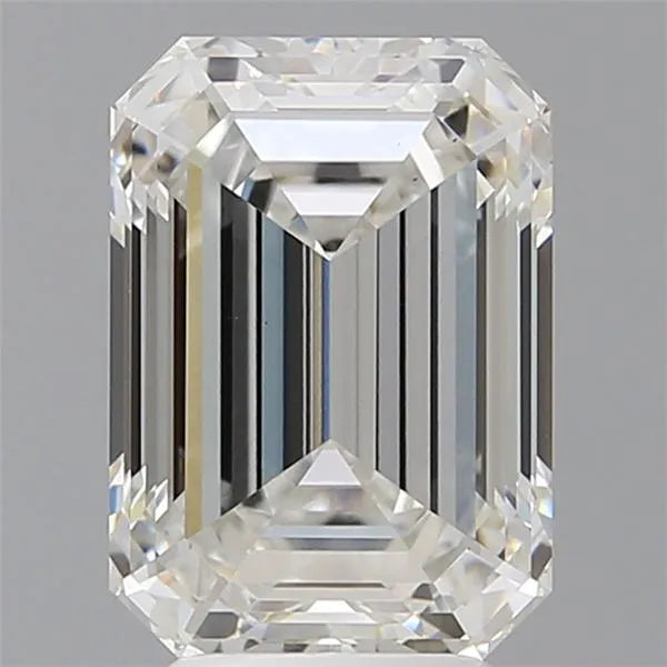 4.57ct Emerald Lab Grown Diamond (Colour F, Clarity VVS2, IGI Certified)