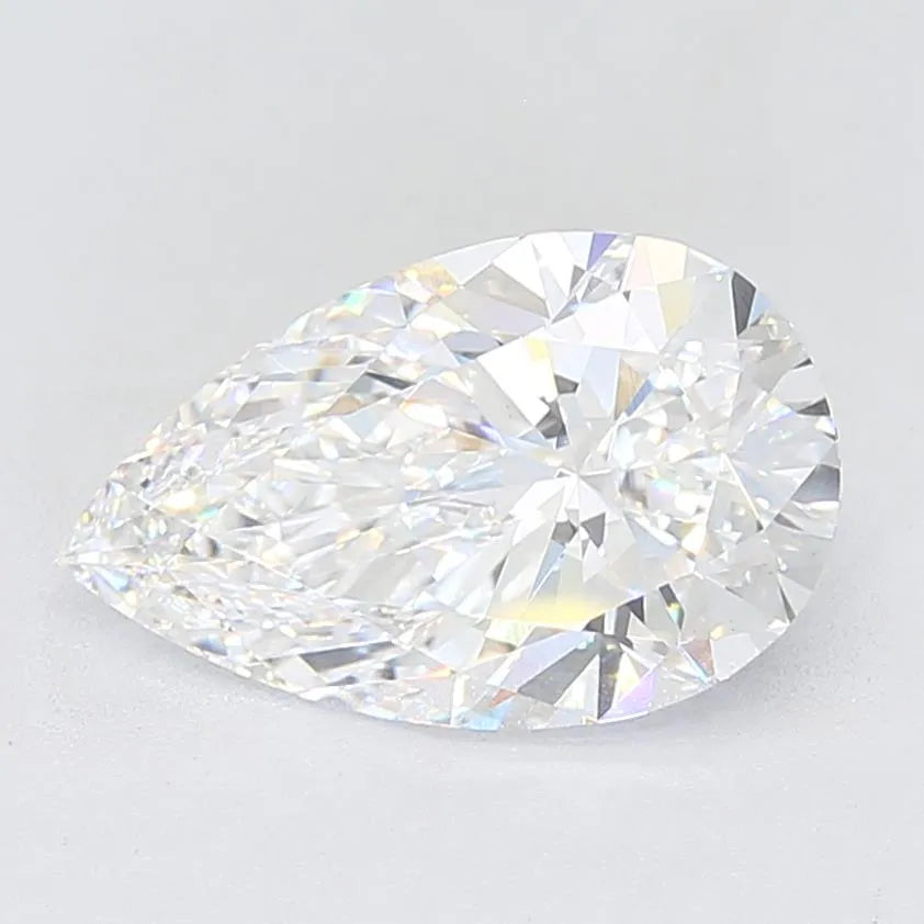 4.57ct Pear Lab Grown Diamond (Colour E, Clarity VS1, IGI Certified)
