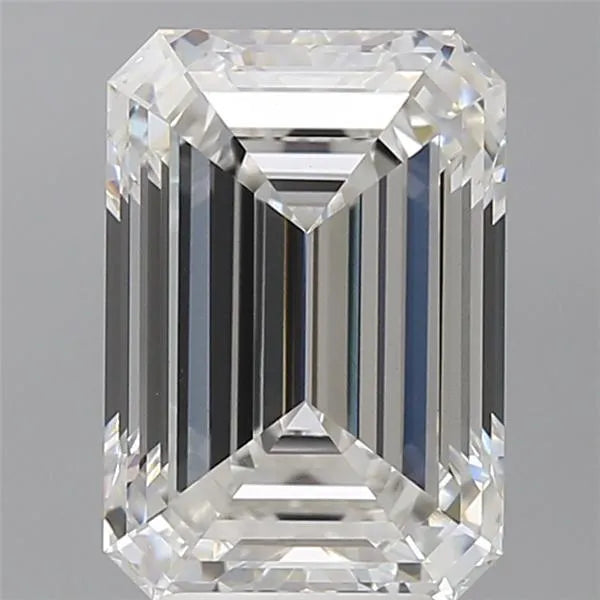 4.58ct Emerald Lab Grown Diamond (Colour F, Clarity VVS2, IGI Certified)