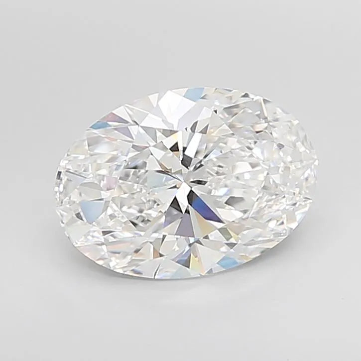 4.58ct Oval Lab Grown Diamond (Colour D, Clarity FL, Cut EX, IGI Certified)