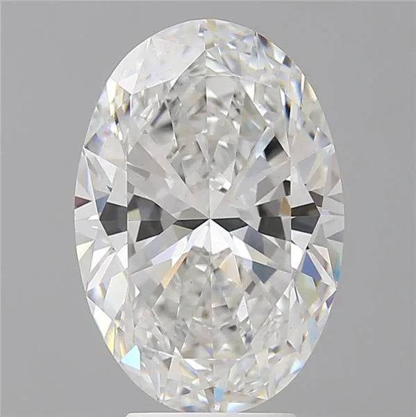 4.58ct Oval Lab Grown Diamond (Colour E, Clarity VS1, IGI Certified)