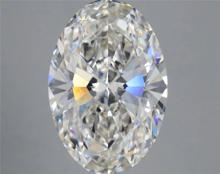 4.58ct Oval Lab Grown Diamond (Colour G, Clarity VS1, IGI Certified)