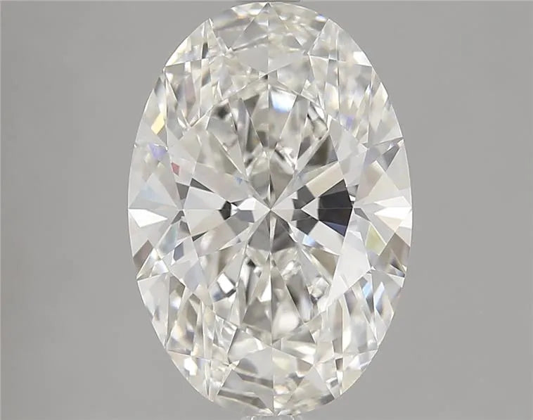 4.58ct Oval Lab Grown Diamond (Colour G, Clarity VVS2, IGI Certified)