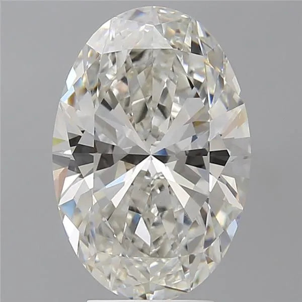 4.58ct Oval Lab Grown Diamond (Colour G, Clarity VVS2, IGI Certified)