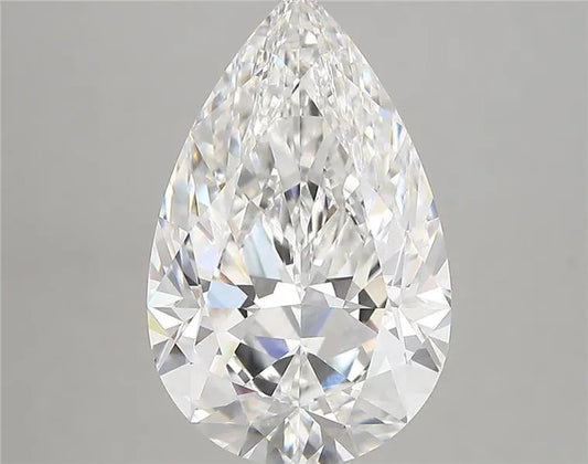 4.58ct Pear Lab Grown Diamond (Colour D, Clarity VVS2, IGI Certified)