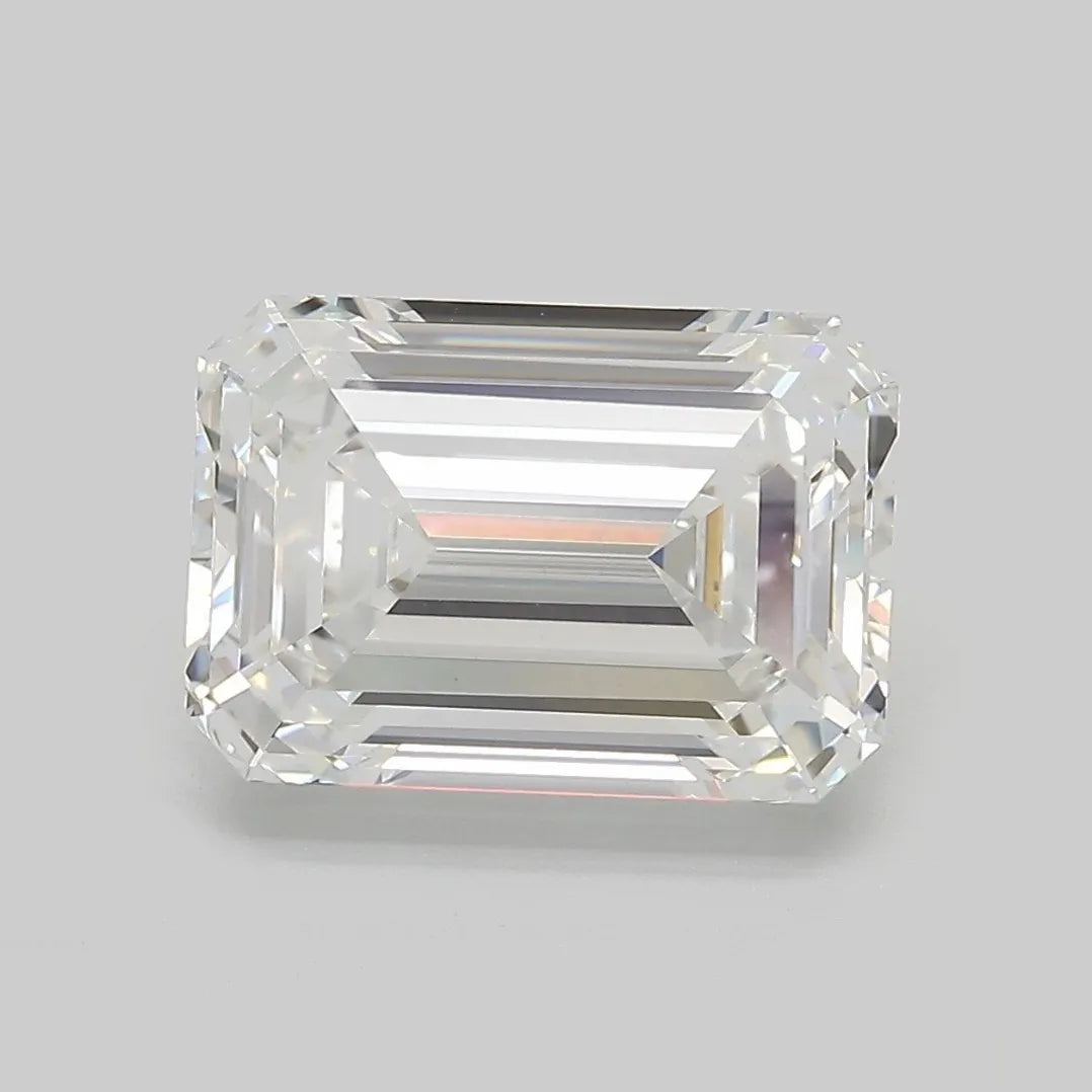 4.59ct Emerald Lab Grown Diamond (Colour F, Clarity VVS2, IGI Certified)