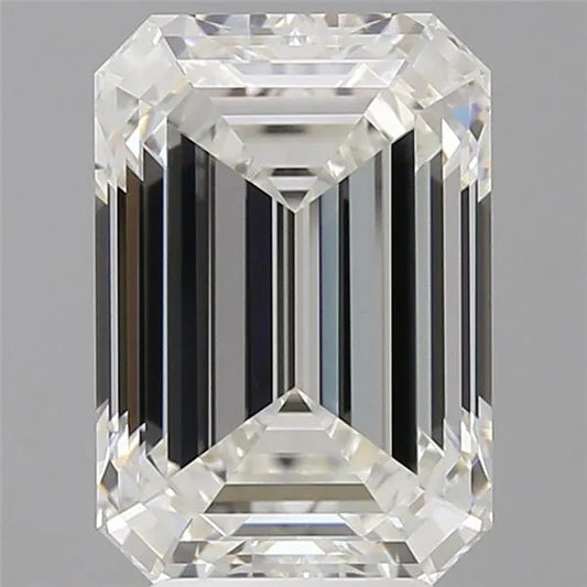 4.59ct Emerald Lab Grown Diamond (Colour G, Clarity VVS2, IGI Certified)