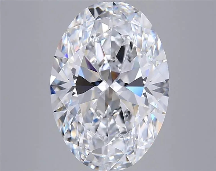4.59ct Oval Lab Grown Diamond (Colour D, Clarity VVS1, IGI Certified)