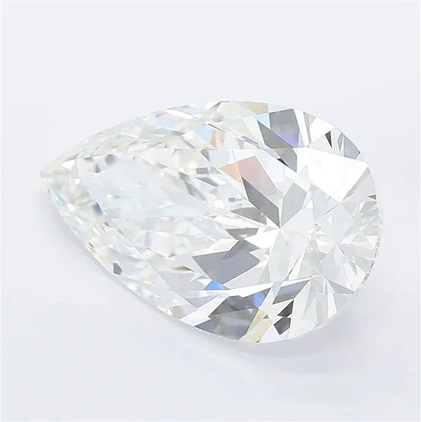 4.59ct Pear Lab Grown Diamond (Colour E, Clarity VVS2, IGI Certified)