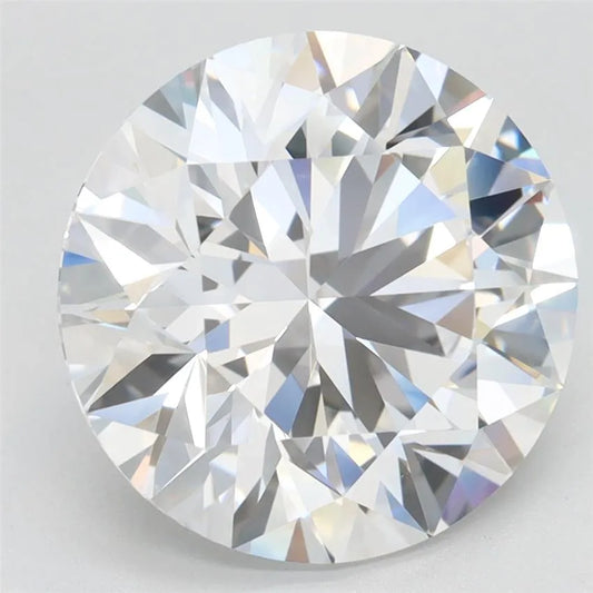 4.59ct Round Lab Grown Diamond (Colour D, Clarity VVS2, Cut EX, GIA Certified)