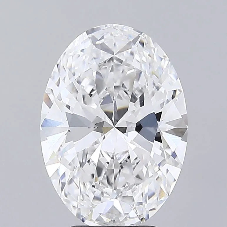 4.60ct Oval Lab Grown Diamond (Colour D, Clarity VS1, IGI Certified)