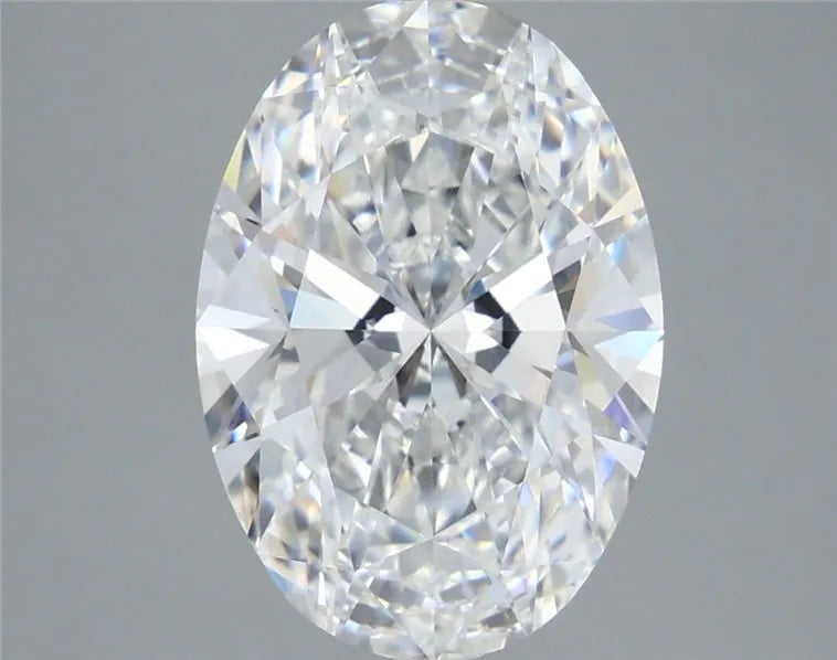 4.60ct Oval Lab Grown Diamond (Colour E, Clarity VVS2, IGI Certified)