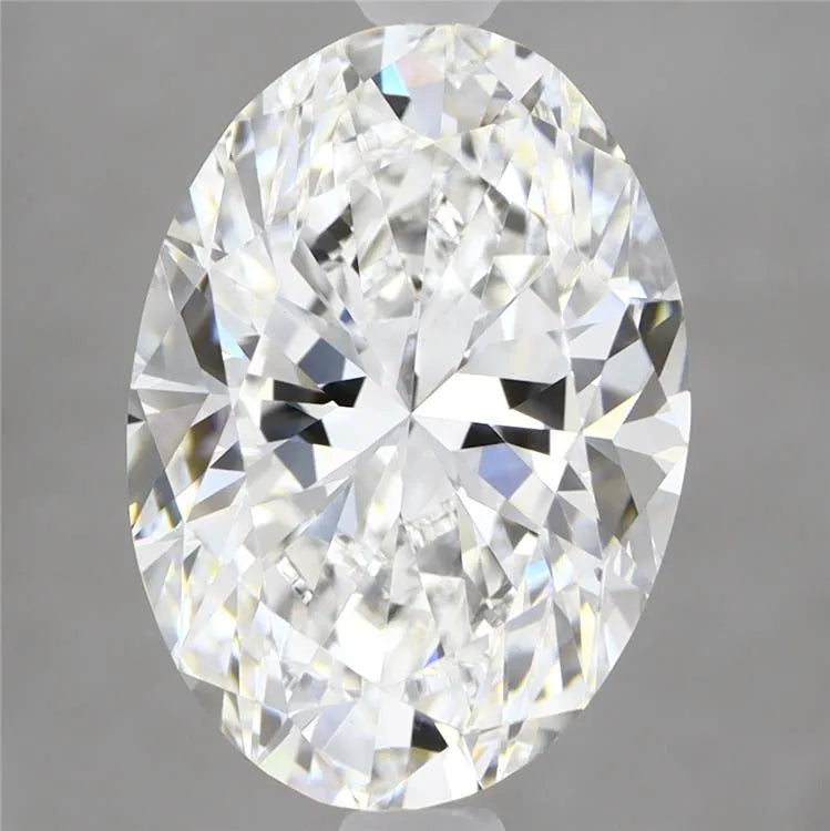 4.60ct Oval Lab Grown Diamond (Colour E, Clarity VVS2, IGI Certified)
