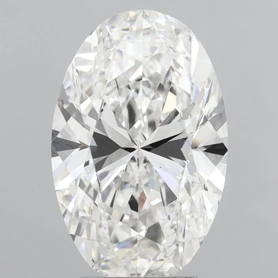4.60ct Oval Lab Grown Diamond (Colour F, Clarity VS1, IGI Certified)