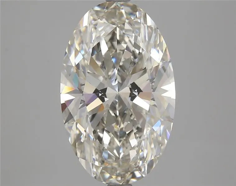 4.60ct Oval Lab Grown Diamond (Colour I, Clarity VS1, IGI Certified)