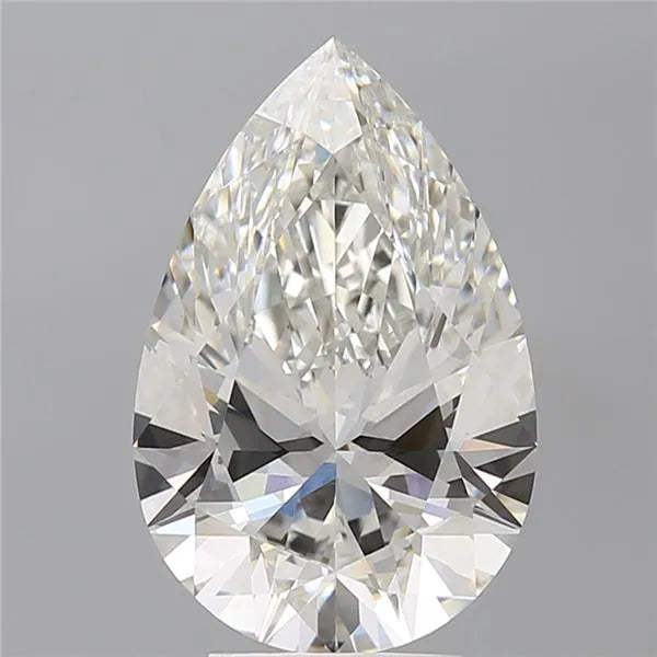 4.60ct Pear Lab Grown Diamond (Colour E, Clarity VVS2, IGI Certified)
