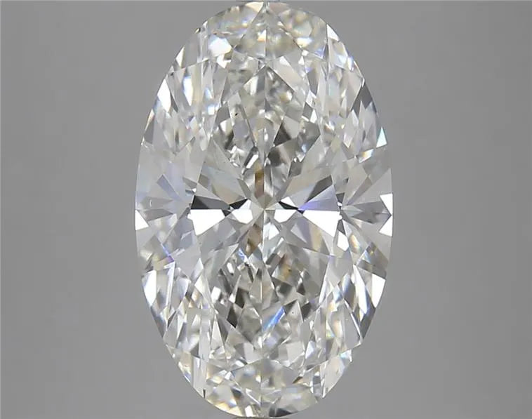 4.61ct Oval Lab Grown Diamond (Colour H, Clarity VS1, IGI Certified)