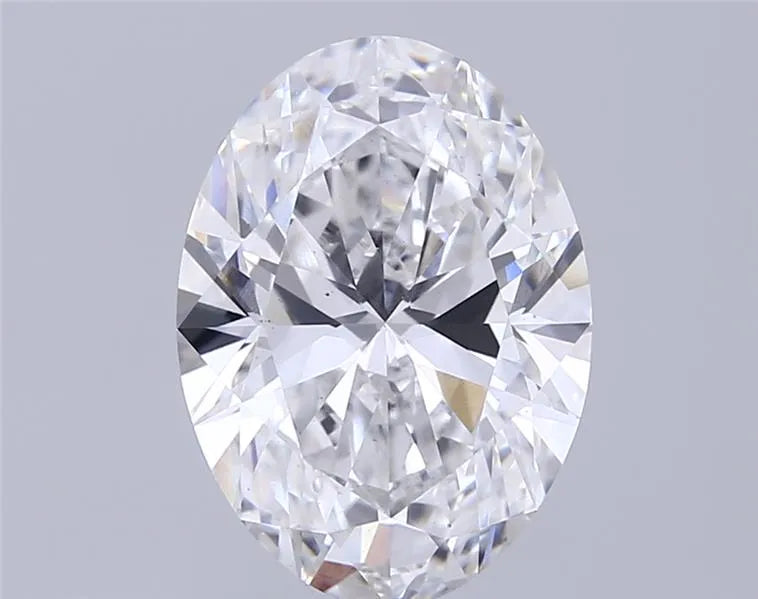 4.62ct Oval Lab Grown Diamond (Colour E, Clarity VS2, IGI Certified)