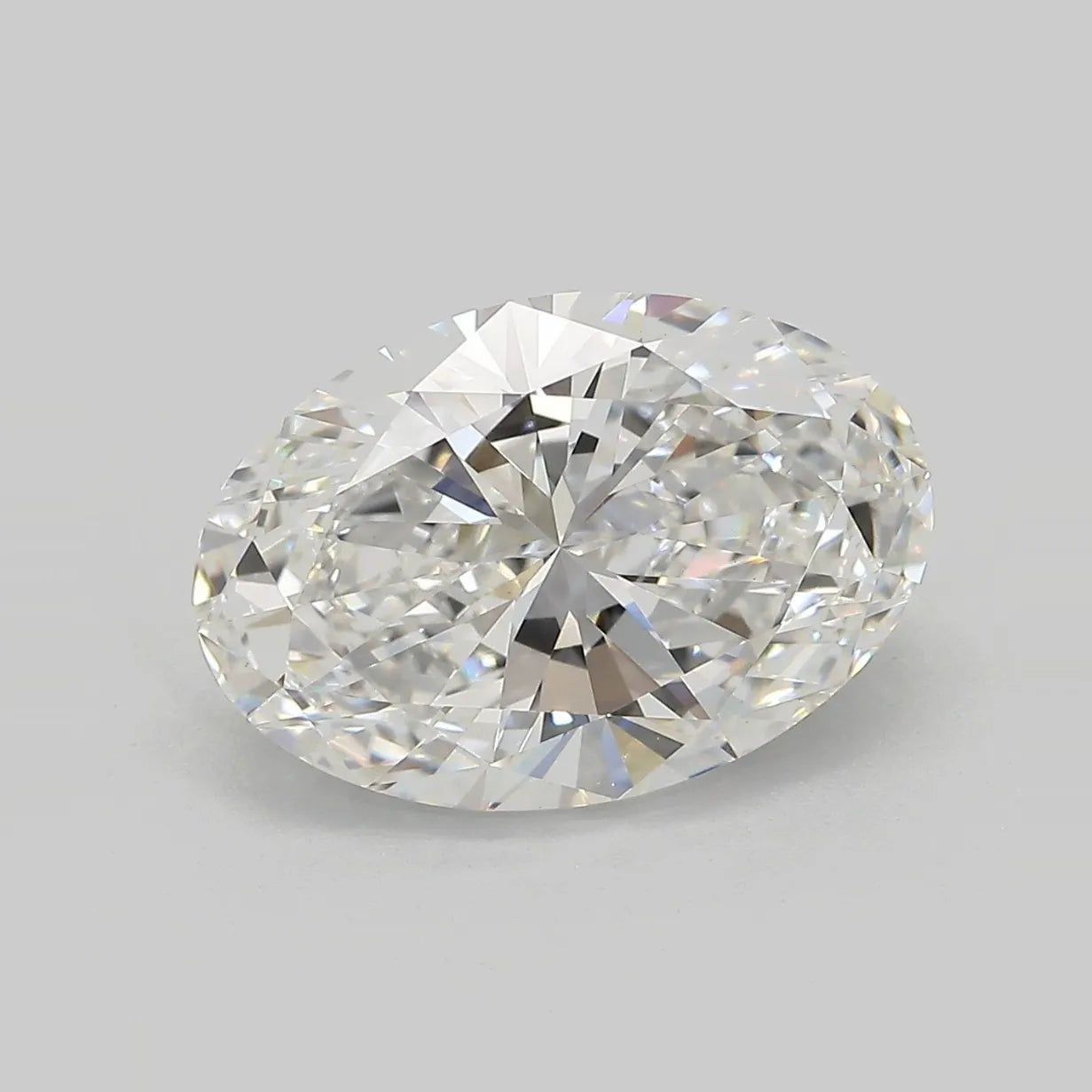 4.63ct Oval Lab Grown Diamond (Colour E, Clarity VS1, IGI Certified)