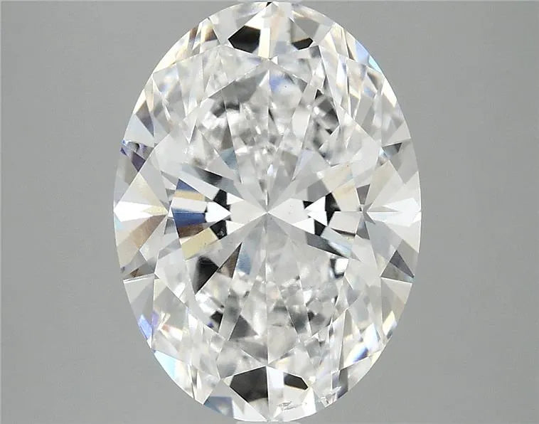 4.63ct Oval Lab Grown Diamond (Colour E, Clarity VS2, IGI Certified)