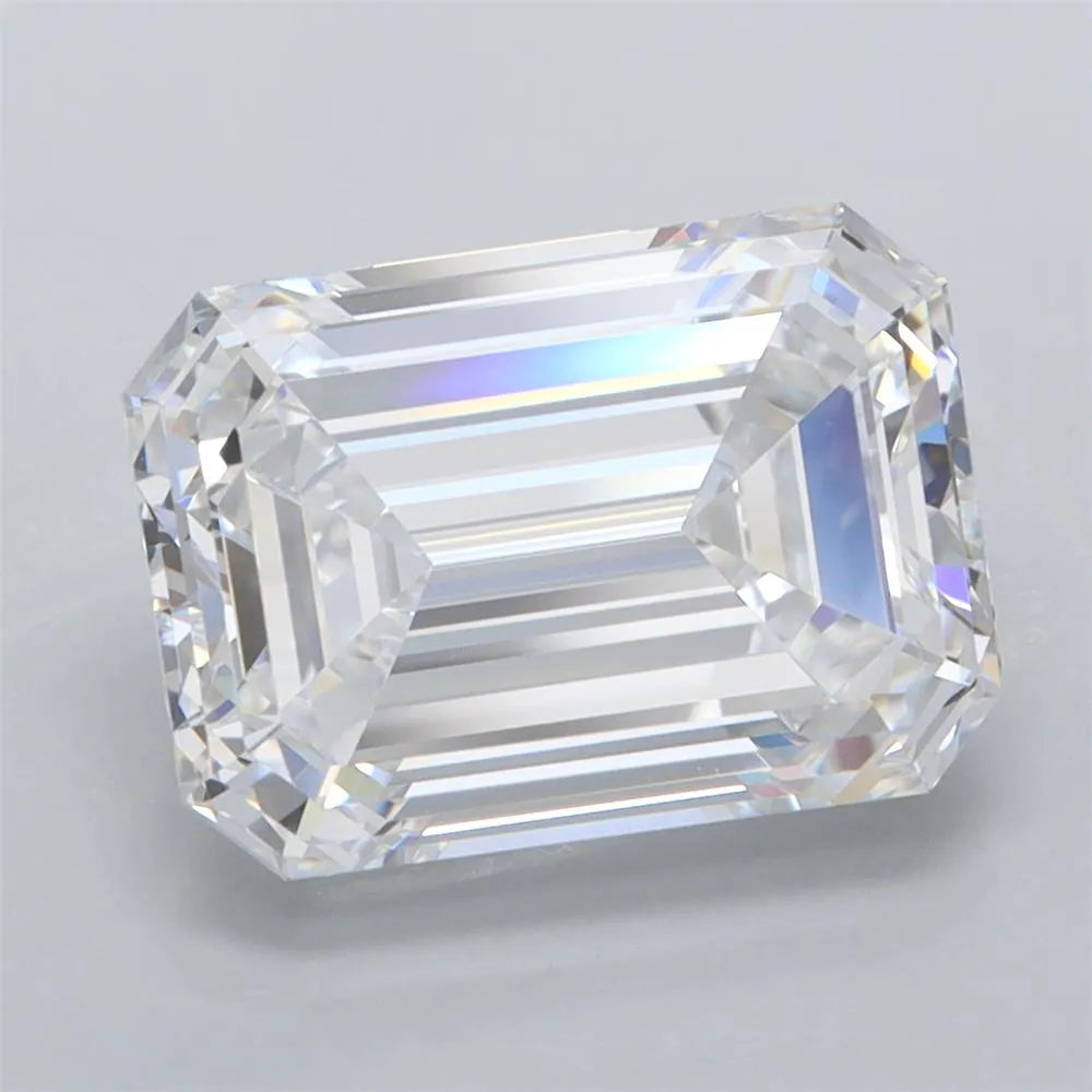 4.66ct Emerald Lab Grown Diamond (Colour D, Clarity FL, IGI Certified)