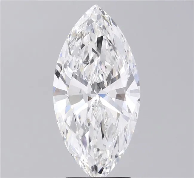 4.66ct Marquise Lab Grown Diamond (Colour F, Clarity VVS2, IGI Certified)
