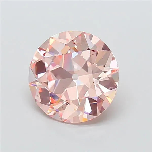 4.66ct Old european cut Lab Grown Diamond (Colour Fancy Pink, Clarity SI1, IGI Certified)