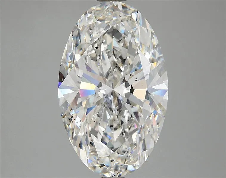 4.66ct Oval Lab Grown Diamond (Colour F, Clarity SI1, IGI Certified)