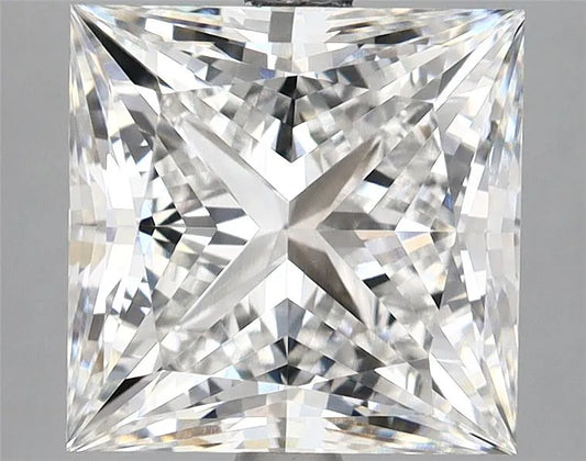 4.66ct Princess Lab Grown Diamond (Colour E, Clarity VVS1, IGI Certified)